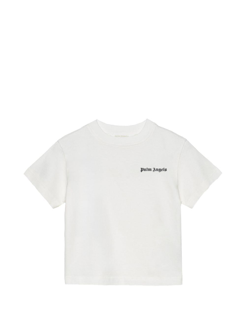 T-shirt per bambino Palm Angels Kids con logo - Ninna Nanna