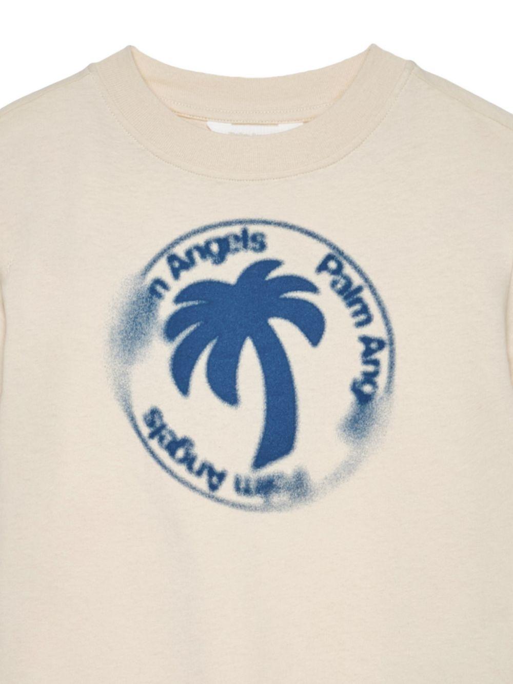 T-shirt per bambino Palm Angels Kids con stampa - Ninna Nanna