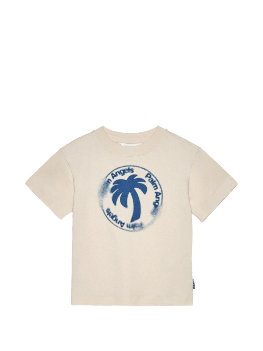 T-shirt per bambino Palm Angels Kids con stampa - Ninna Nanna