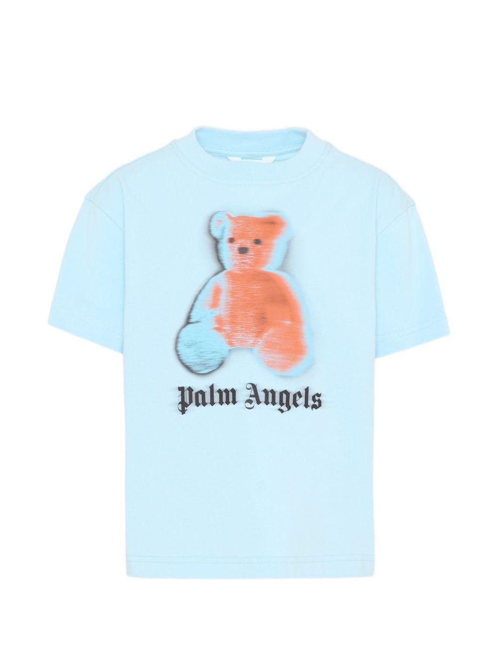 T-shirt per bambino Palm Angels Kids con teddy - Ninna Nanna