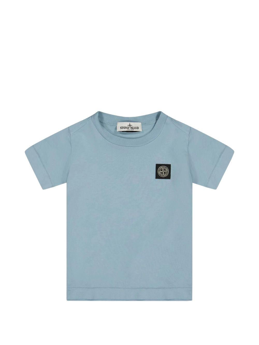 T-shirt per bambino Stone Island Junior con logo - Ninna Nanna