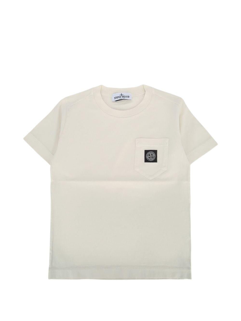 T-shirt per bambino Stone Island Junior con logo - Ninna Nanna