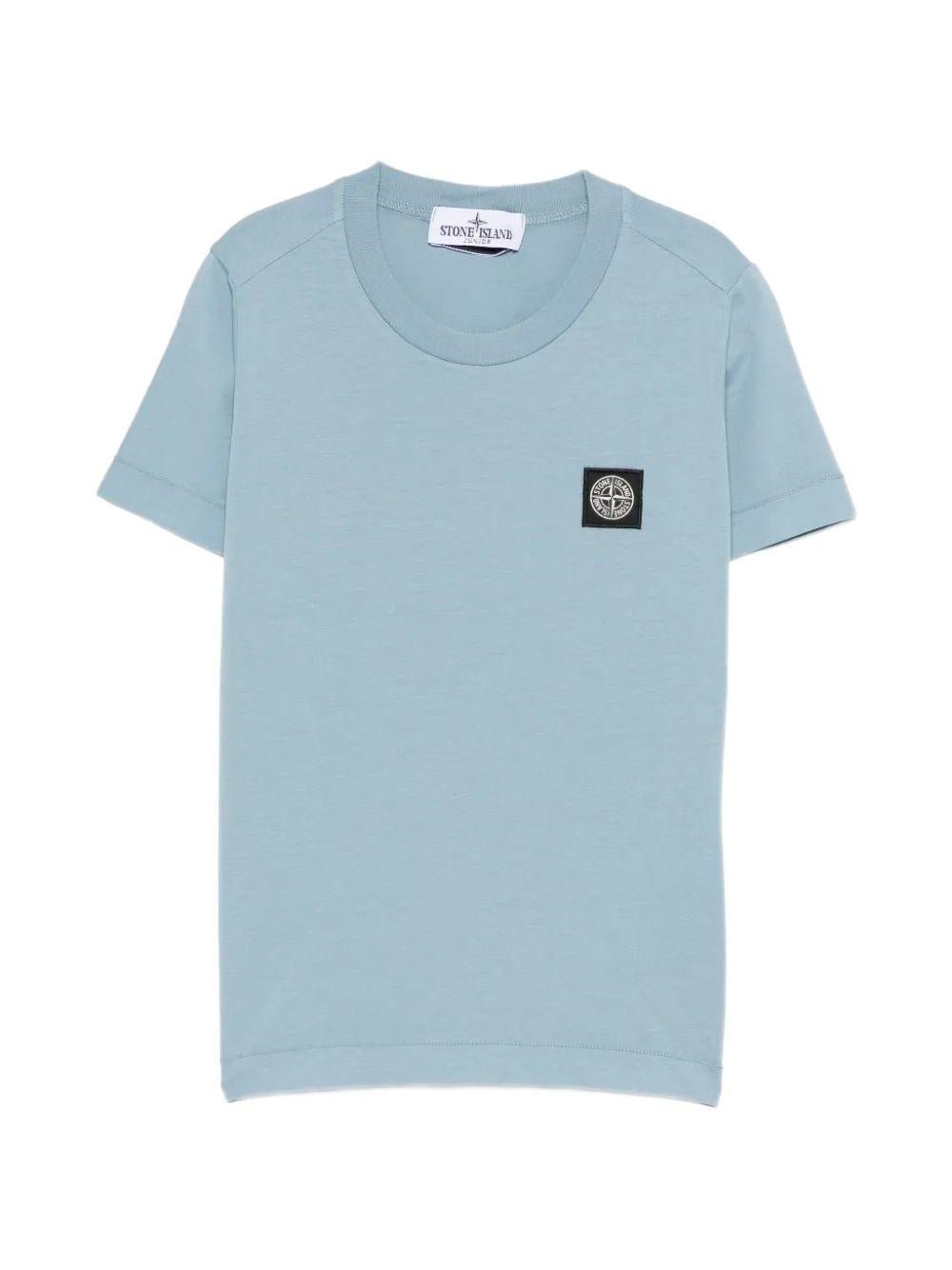 T-shirt per bambino Stone Island Junior con logo - Ninna Nanna