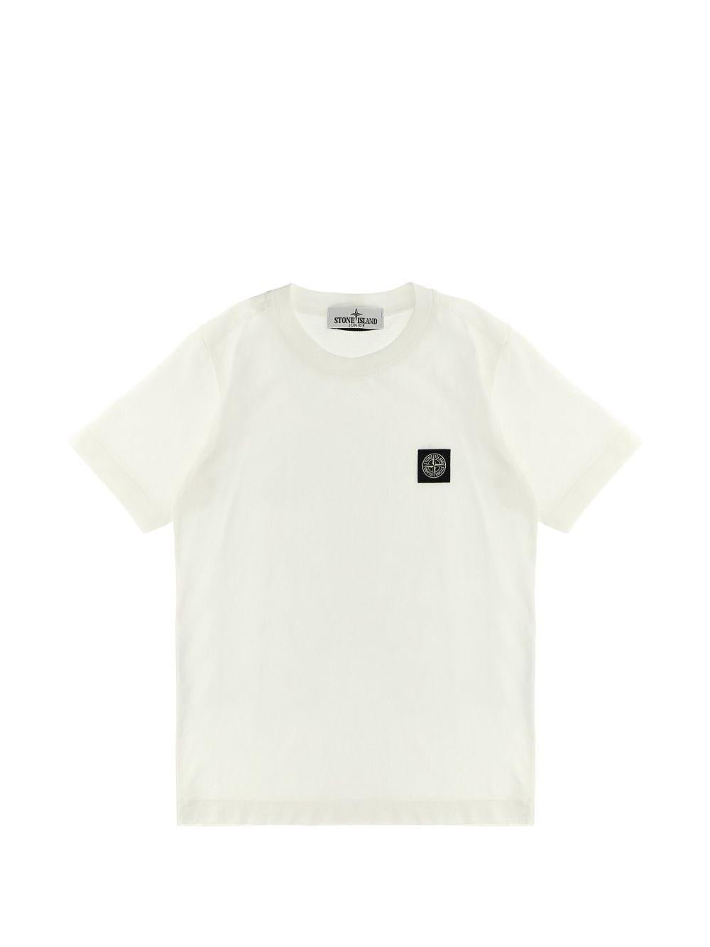 T-shirt per bambino Stone Island Junior con logo - Ninna Nanna