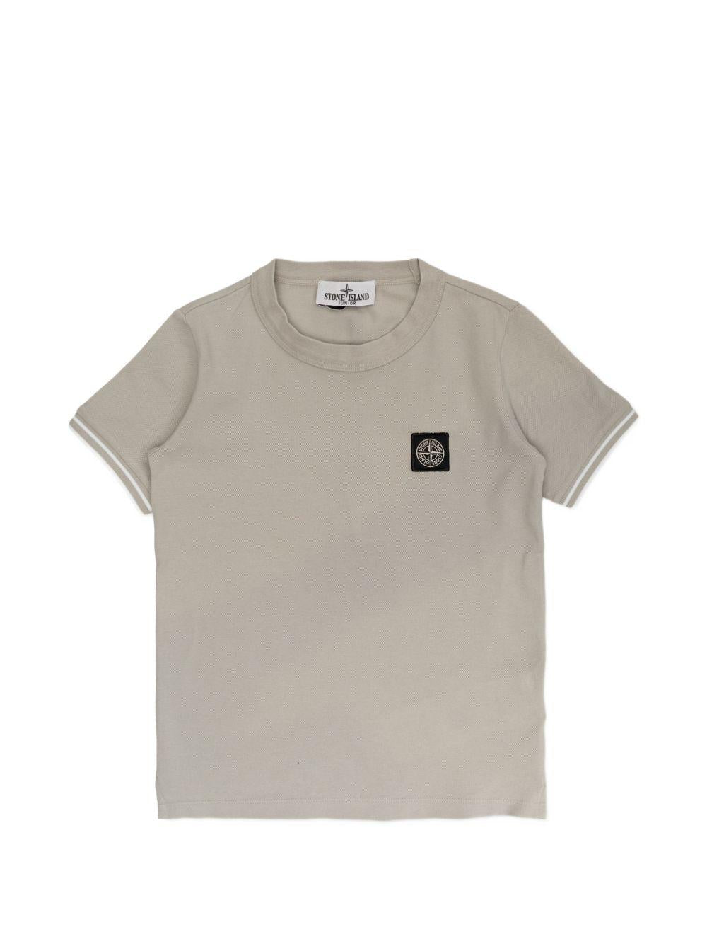 T-shirt per bambino Stone Island Junior con logo - Ninna Nanna