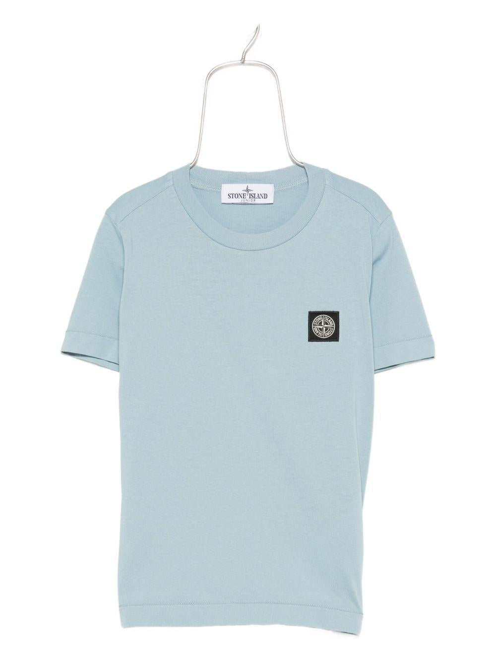 T-shirt per bambino Stone Island Junior con logo - Ninna Nanna