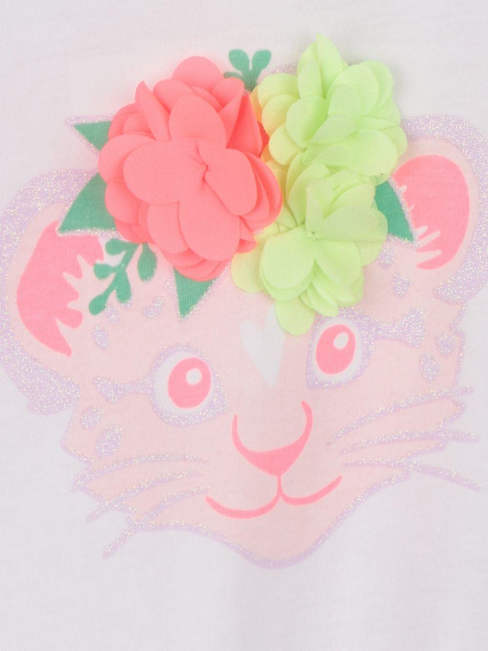 T-shirt per neonata Billieblush con fiori - Ninna Nanna