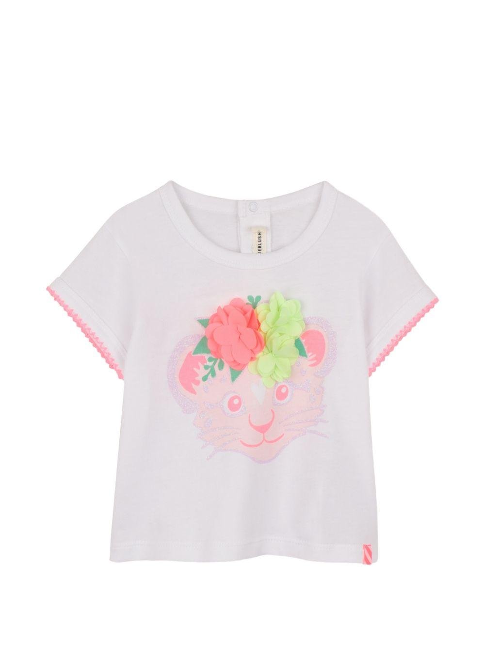 T-shirt per neonata Billieblush con fiori - Ninna Nanna