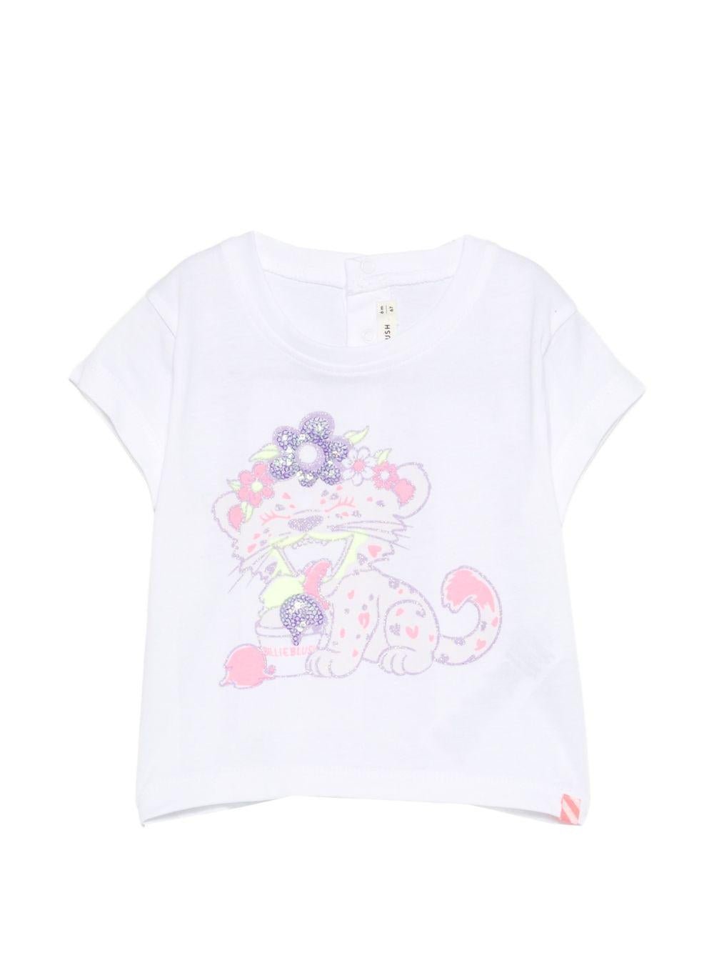 T-shirt per neonata Billieblush con stampa - Ninna Nanna