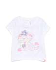 T-shirt per neonata Billieblush con stampa - Ninna Nanna