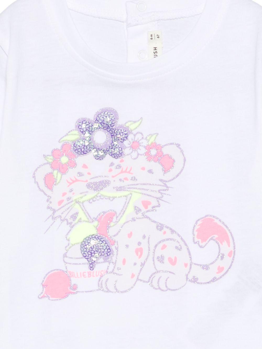 T-shirt per neonata Billieblush con stampa - Ninna Nanna