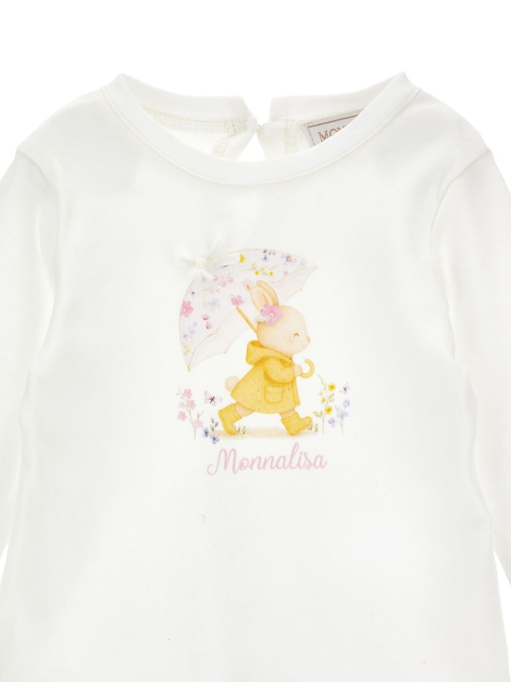 T-shirt per neonata Monnalisa con stampa - Ninna Nanna