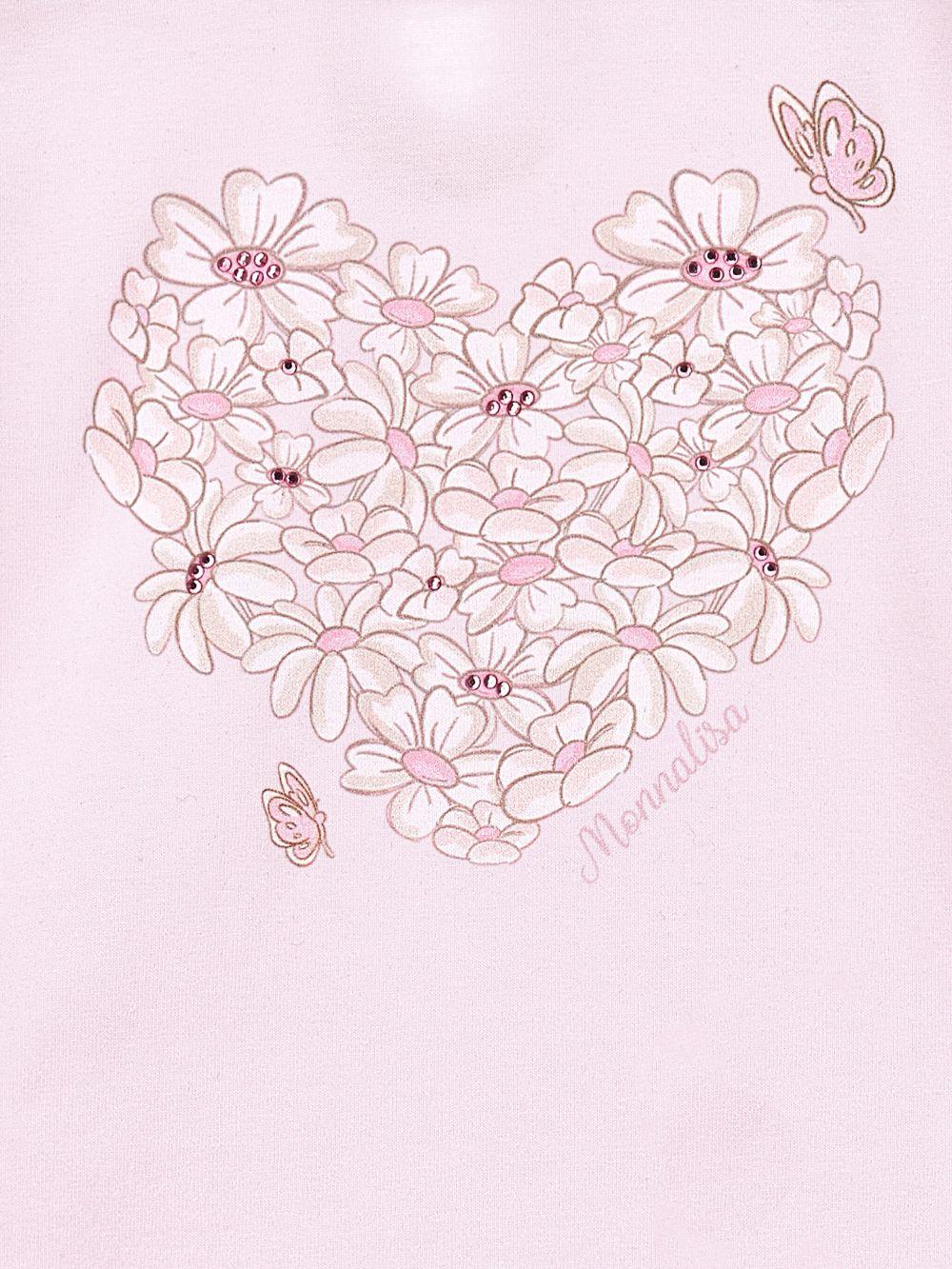 T-shirt per neonata Monnalisa con stampa - Ninna Nanna