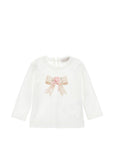 T-shirt per neonata Monnalisa con stampa - Ninna Nanna