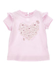 T-shirt per neonata Monnalisa con stampa - Ninna Nanna