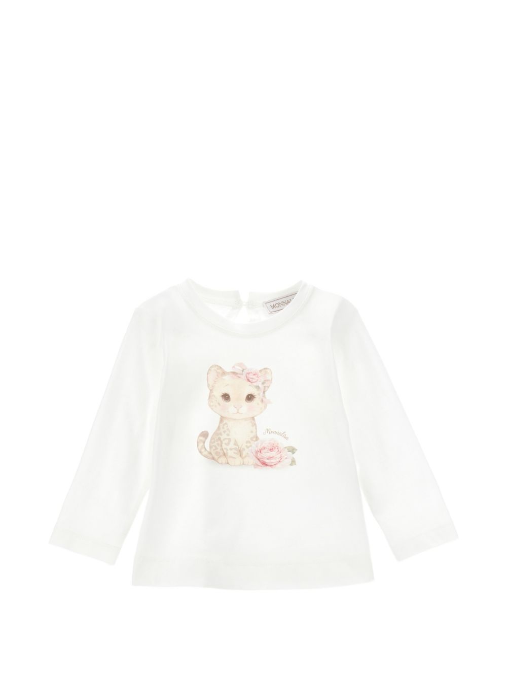 T-shirt per neonata Monnalisa con stampa - Ninna Nanna