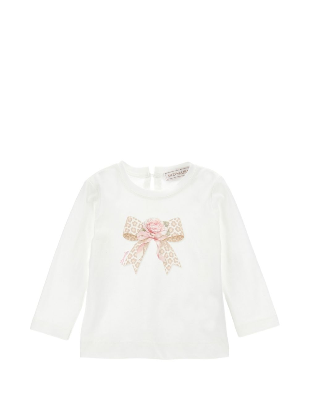 T-shirt per neonata Monnalisa con stampa - Ninna Nanna