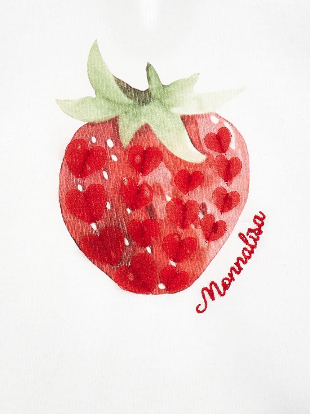 T-shirt per neonata Monnalisa con stampa - Ninna Nanna