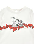T-shirt per neonata Monnalisa con stampa - Ninna Nanna