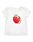 T-shirt per neonata Monnalisa con stampa - Ninna Nanna