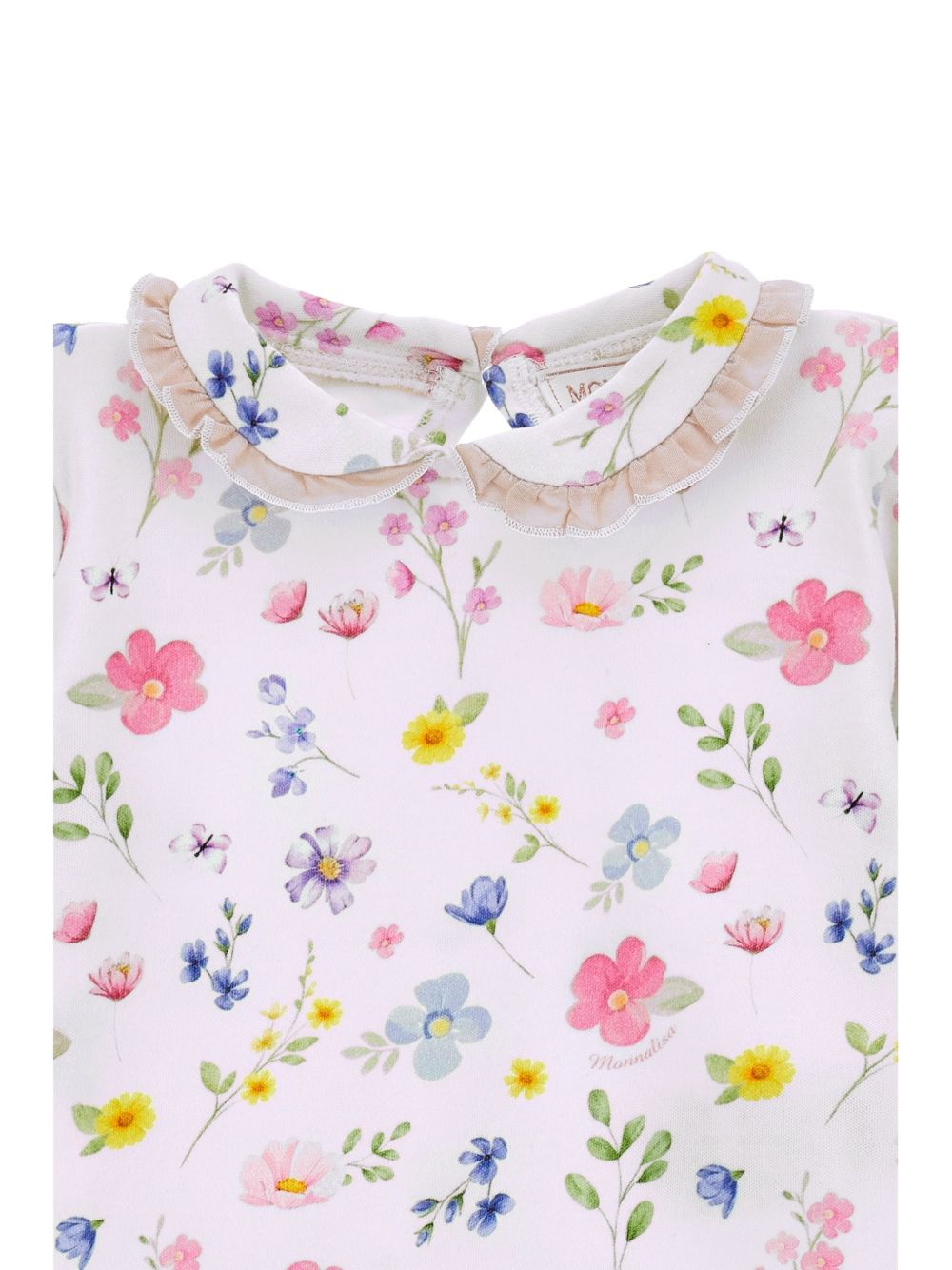 T-shirt per neonata Monnalisa fiorellini - Ninna Nanna