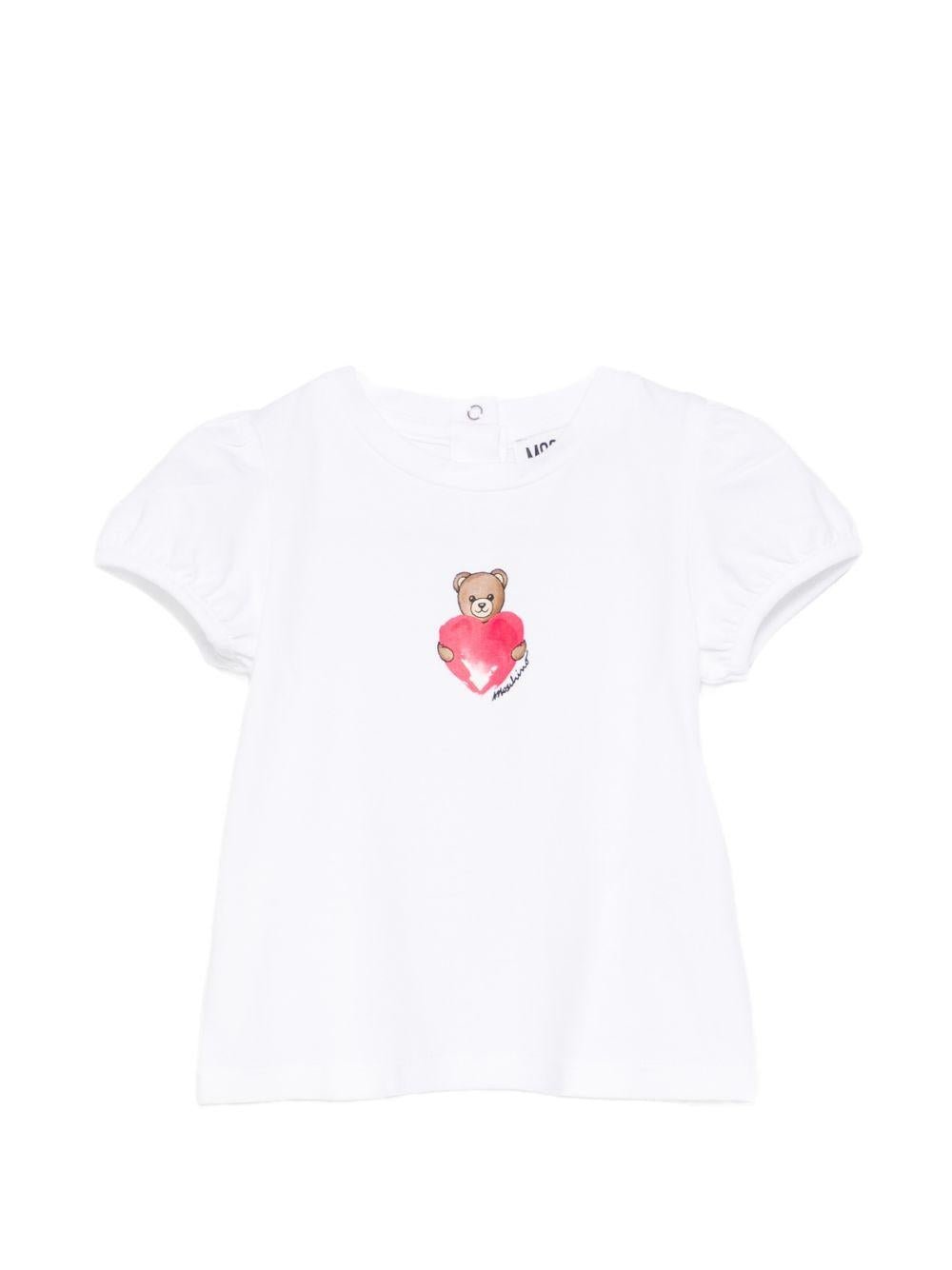 T-shirt per neonata Moschino Kids con stampa - Ninna Nanna