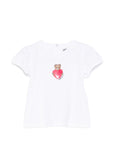 T-shirt per neonata Moschino Kids con stampa - Ninna Nanna