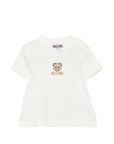 T-shirt per neonata Moschino Kids con teddy - Ninna Nanna