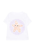 T-shirt per neonata Stella McCartney Kids con stampa - Ninna Nanna