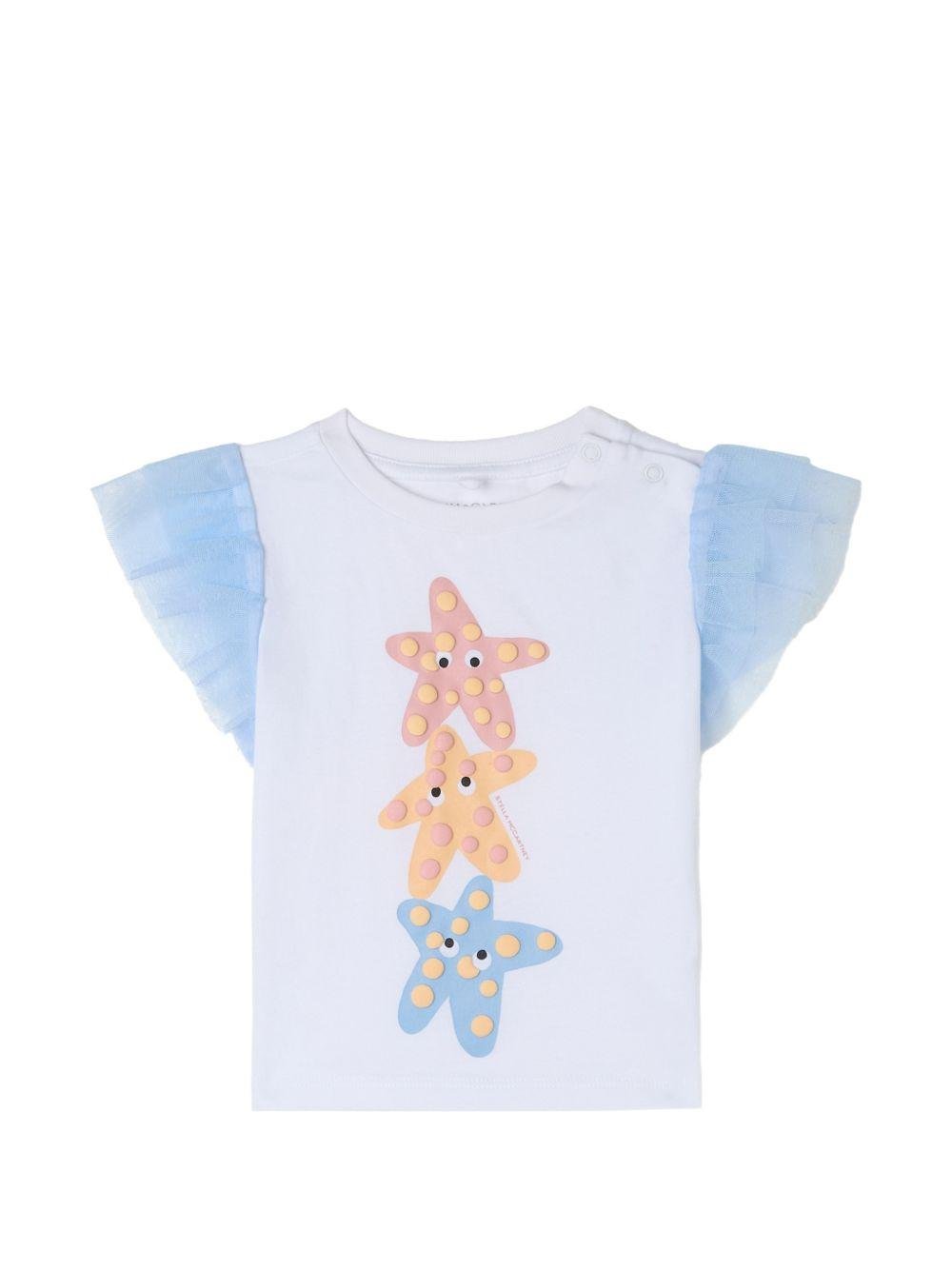 T-shirt per neonata Stella McCartney Kids con stampa - Ninna Nanna