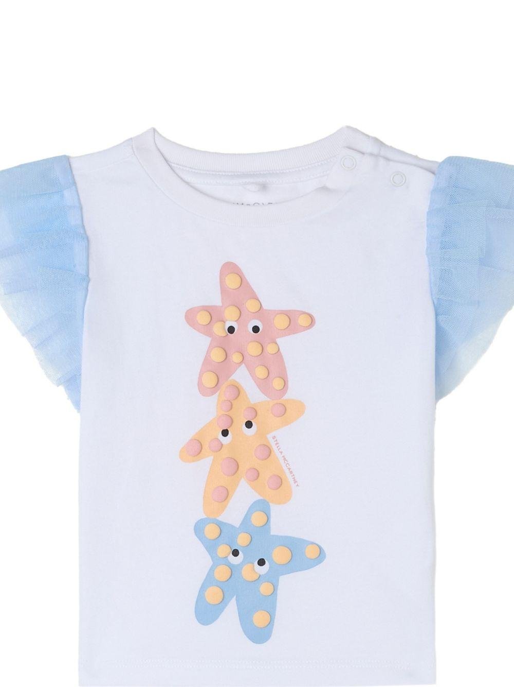 T-shirt per neonata Stella McCartney Kids con stampa - Ninna Nanna