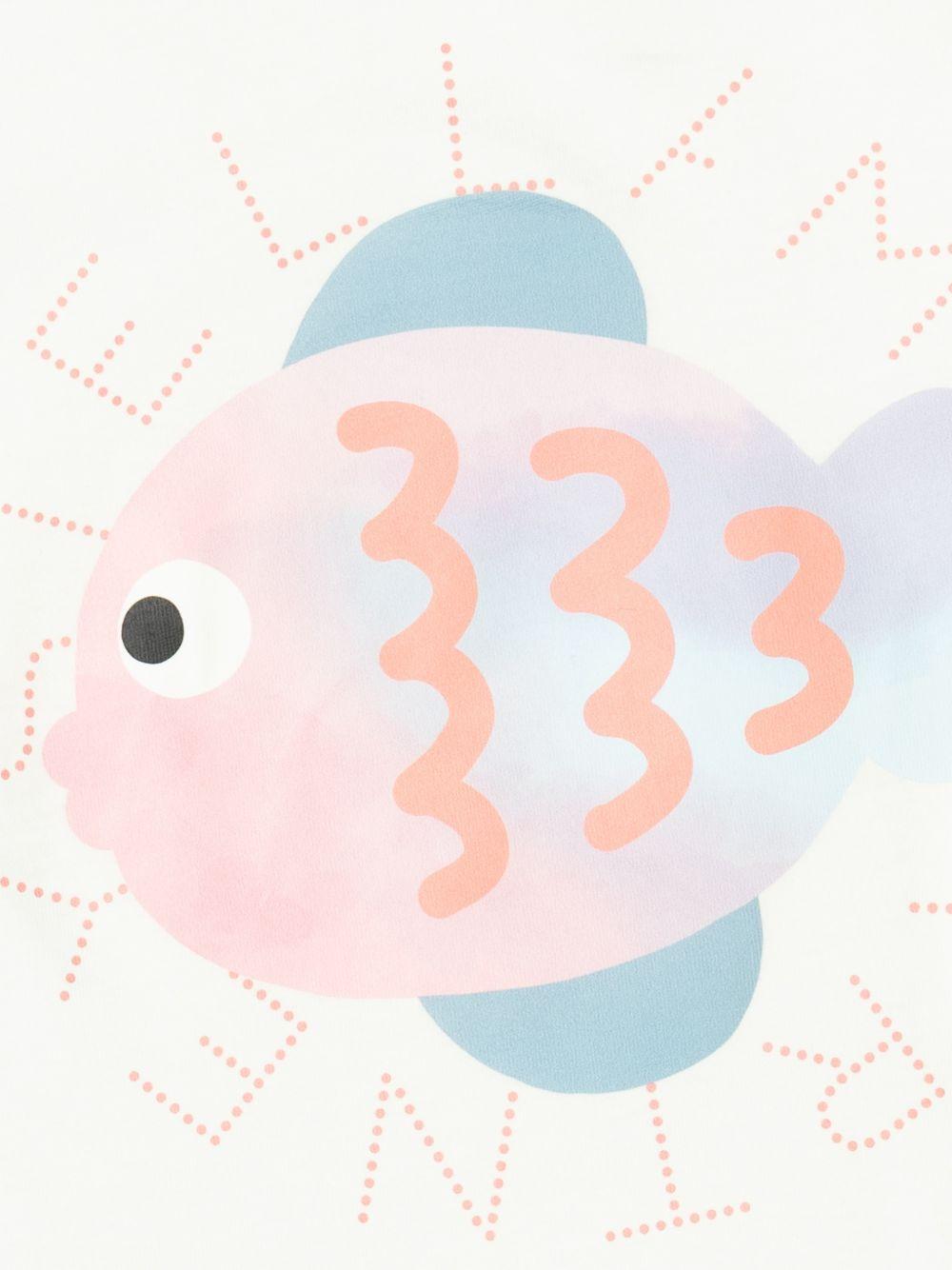 T-shirt per neonata Stella McCartney Kids con stampa - Ninna Nanna