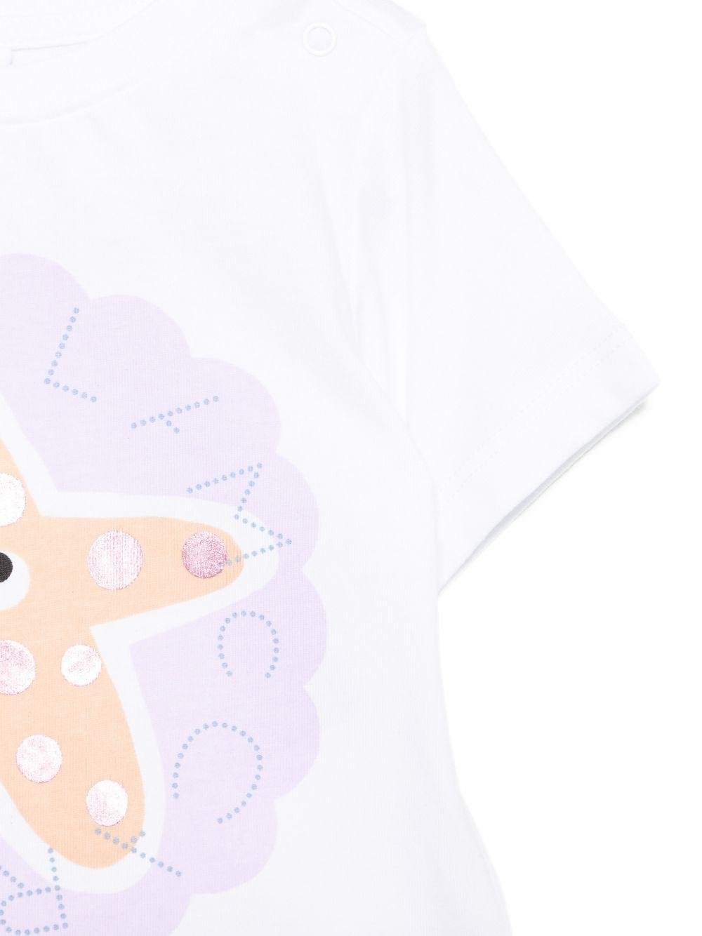 T-shirt per neonata Stella McCartney Kids con stampa - Ninna Nanna
