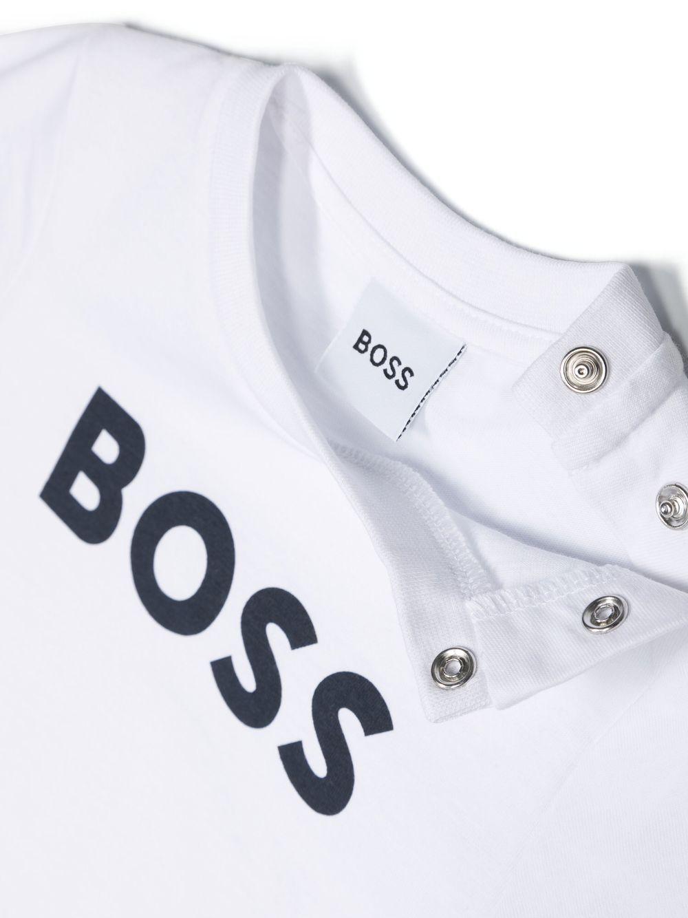 T-shirt per neonato Boss Kids con logo - Ninna Nanna