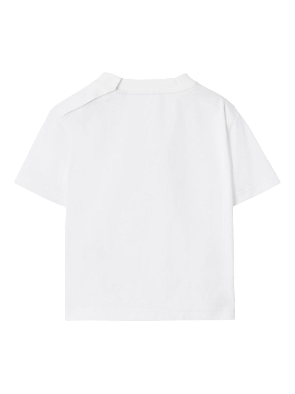 T-shirt per neonato Burberry Kids con stampa - Ninna Nanna