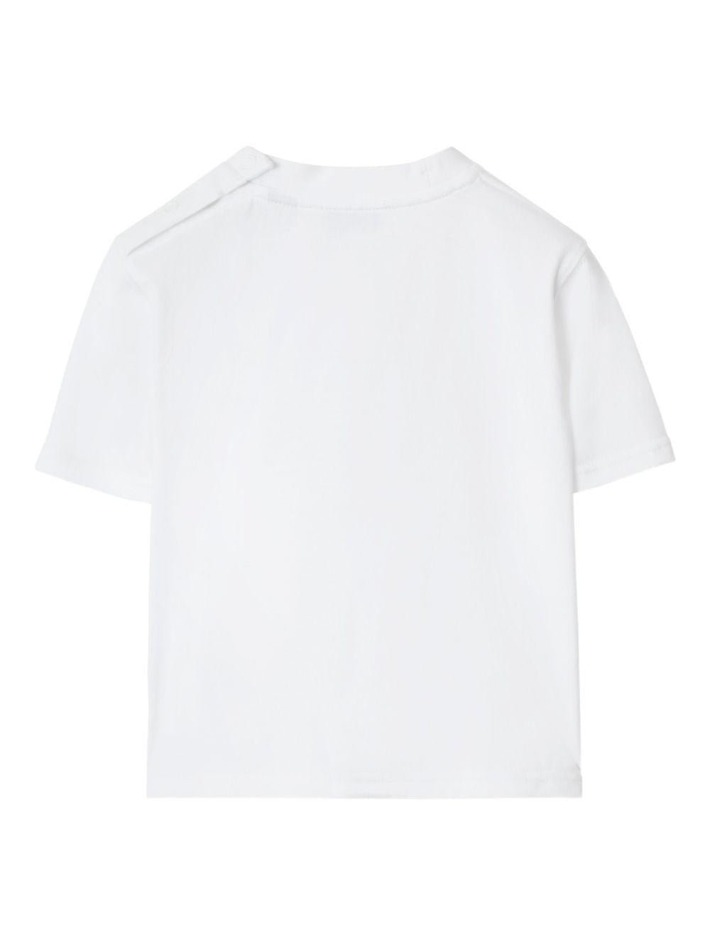 T-shirt per neonato Burberry Kids Equestrian - Ninna Nanna