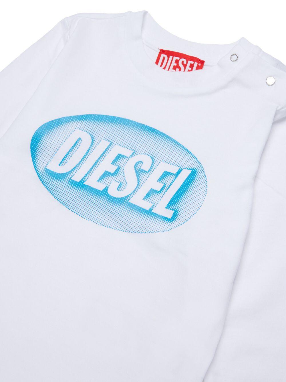 T-shirt per neonato Diesel Kids con logo - Ninna Nanna