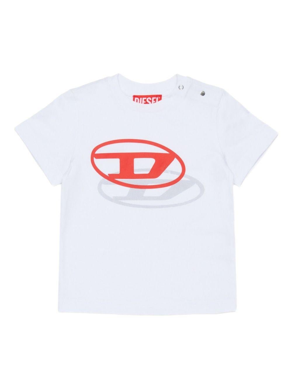T-shirt per neonato Diesel Kids con logo - Ninna Nanna