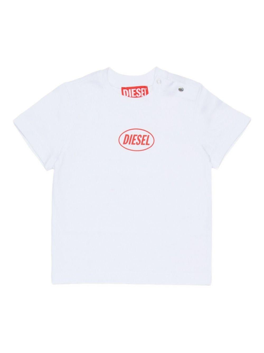 T-shirt per neonato Diesel Kids con logo - Ninna Nanna