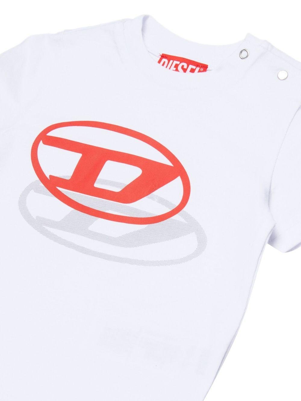 T-shirt per neonato Diesel Kids con logo - Ninna Nanna
