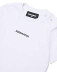 T-shirt per neonato Dsquared2 Kids con stampa - Ninna Nanna