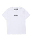 T-shirt per neonato Dsquared2 Kids con stampa - Ninna Nanna