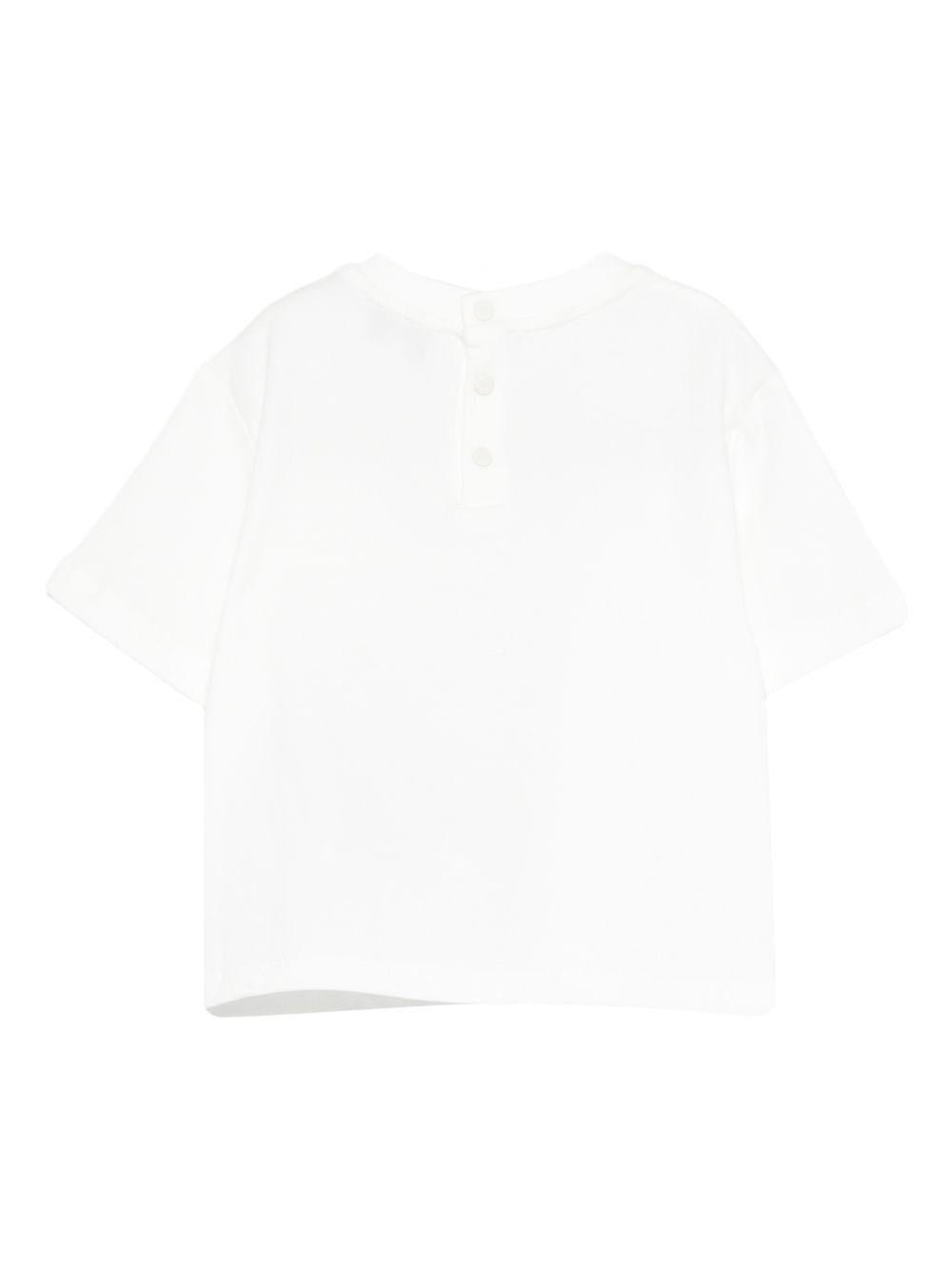 T-shirt per neonato Emporio Armani Kids con ricamo - Ninna Nanna