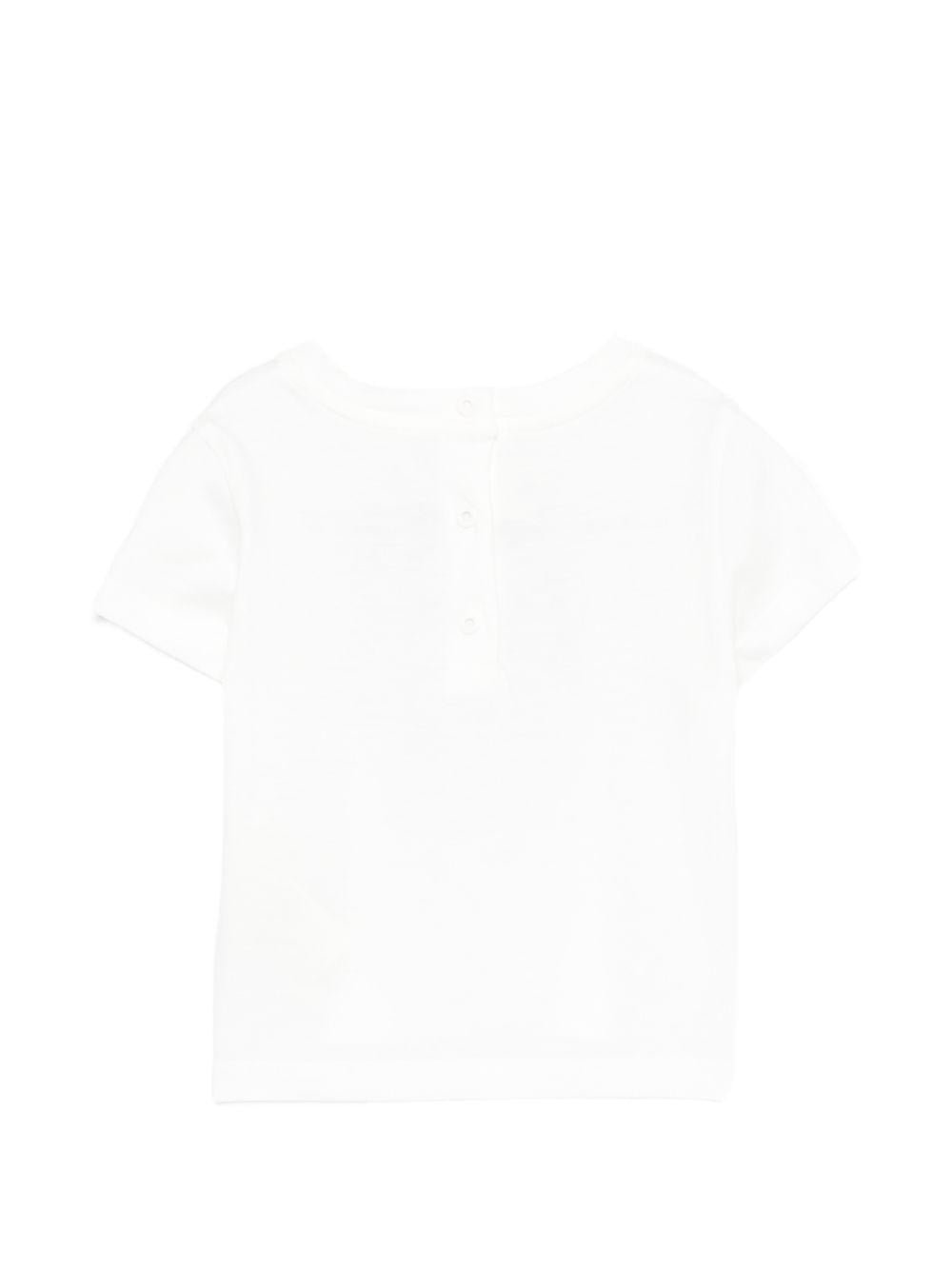 T-shirt per neonato Fendi Kids con logo - Ninna Nanna