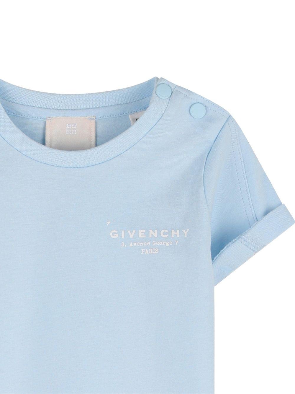T-shirt per neonato Givenchy Kids con logo - Ninna Nanna