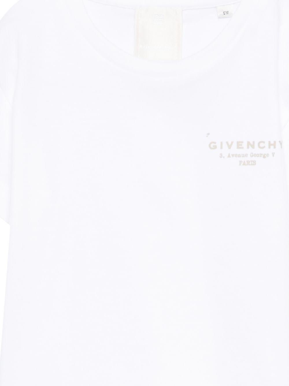 T-shirt per neonato Givenchy Kids con logo - Ninna Nanna