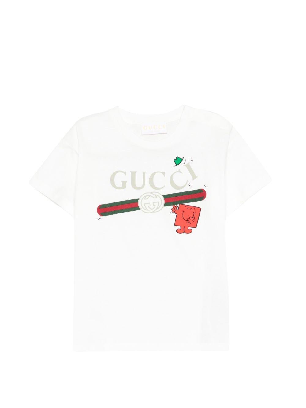 T-shirt per neonato Gucci Kids con stampa - Ninna Nanna