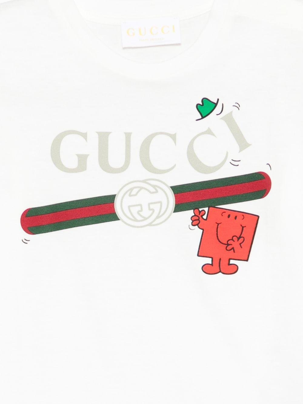 T-shirt per neonato Gucci Kids con stampa - Ninna Nanna