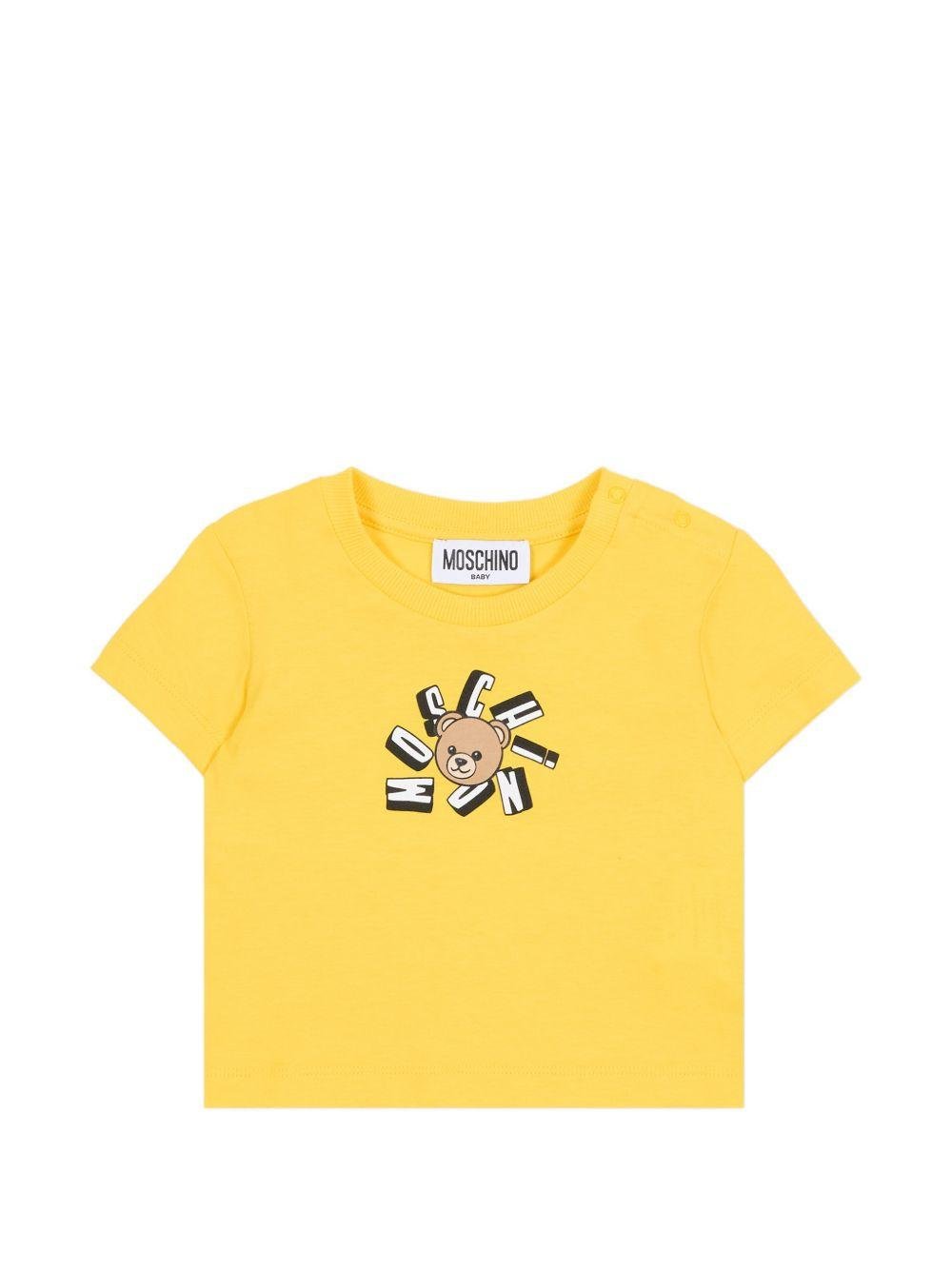 T-shirt per neonato Moschino Kids con stampa - Ninna Nanna