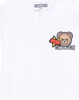 T-shirt per neonato Moschino Kids con teddy - Ninna Nanna